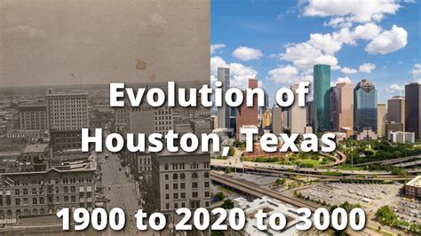 Evolution Of Houston 1900 To 3000 YouTube