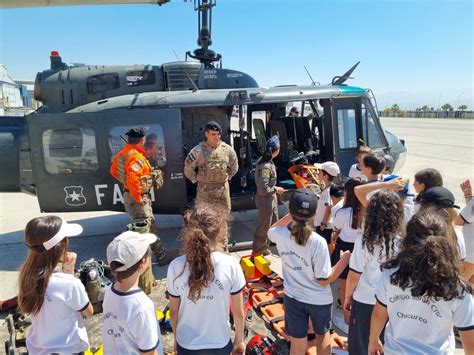 Fuerza Aérea de Chile on Twitter La Base Aérea Pudahuel FACh recibió