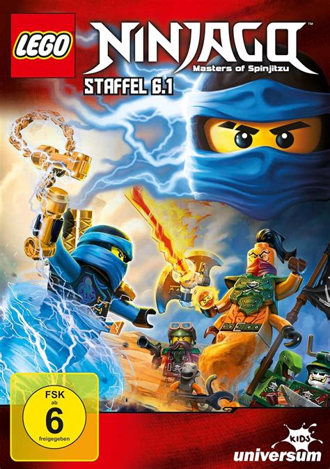 Lego Ninjago Staffel 6 1 DVD Amazon Es Dan Hageman Erik Wilstrup