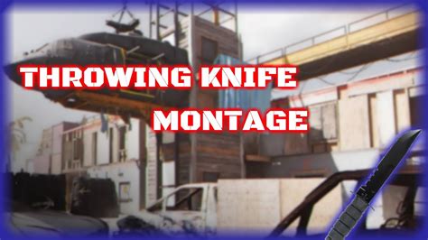 MODERN WARFARE THROWING KNIFE MONTAGE YouTube