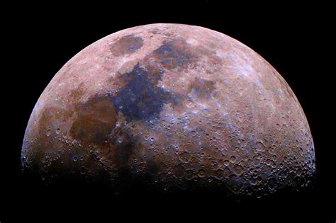 True Colors Of The Moon Sky And Telescope Sky And Telescope