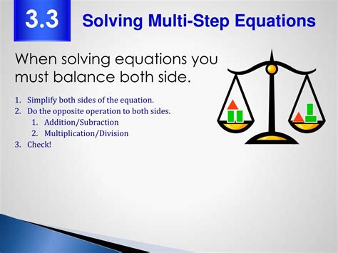 Ppt Chapter Solving Linear Equations Powerpoint Presentation