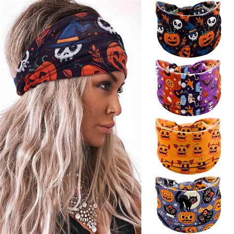 Olbye Headbands For Wome Wide Knotted Headband Turban Non