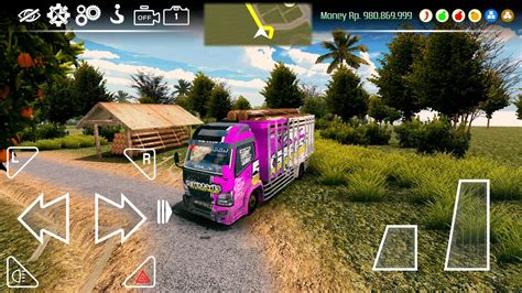 Truk Angkut Kayu Hutan Es Truck Simulator Id Youtube