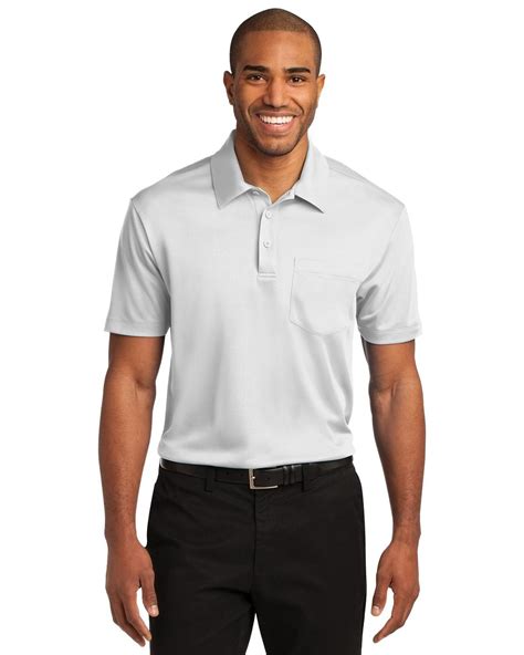 Shop Port Authority K540p Mens Performance Pocket Polo