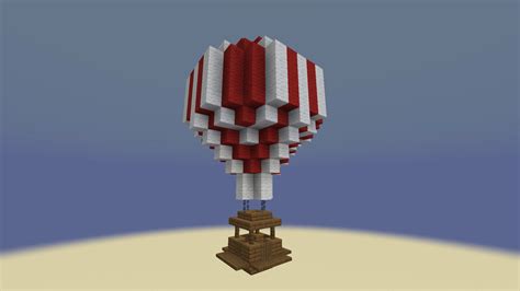 Easy Hot Air Balloon Afk Spot Minecraft Schematic