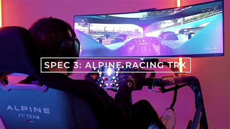 Spec 3 Alpine Racing Trx Trak Racer Plug And Play Racing Simulator