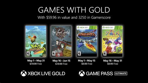 Xbox Live Gold Free Games For May 2022 Announced Gematsu