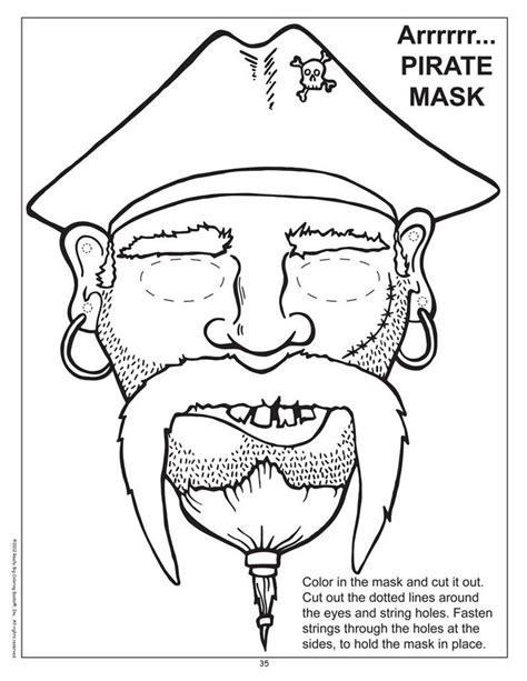 Icolor Masks Pirate Coloring Pages Witch Coloring Pages Coloring