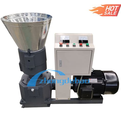 Small Model Biomass Pellet Machine Wood Sawdust Fuel Pellets Mill