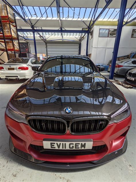 Carbon Fiber Hood With Gills For Bmw M F Series G Buy With