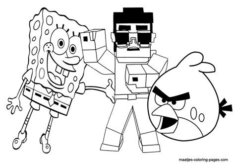 Stampylonghead Coloring Pages