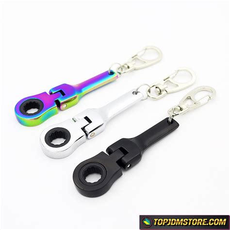 Wrench Keychain 10mm Socket Adjustable Spanner Top Jdm Store