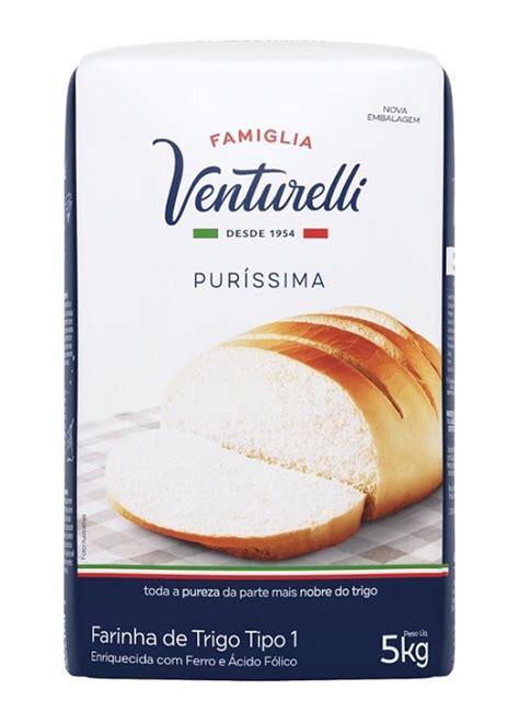 FARINHA DE TRIGO 05KG VENTURELLI PAPEL Wilso Distribuidor