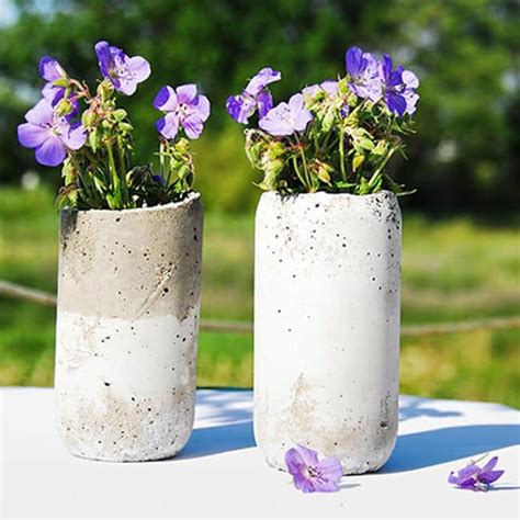 Como Pintar Vaso De Cimento Concreto Tintas E Passo A Passo