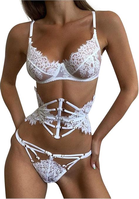 Damen Reizwäsche Weiß Dessous Damen Dessous Sexy Reizwäsche Set Sexy