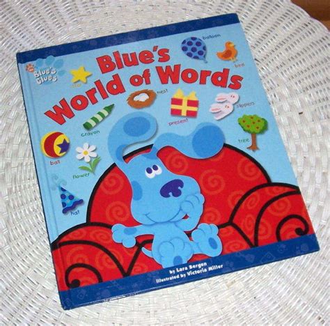 Blues Clues Blues World Of Words Large Hc Illustrated Storybook Books