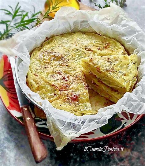 Frittata Di Patate Al Forno Light E Saporita Ricetta Passo Passo