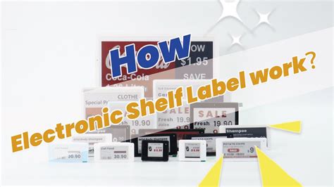 How Does The Electronic Shelf Label System Work In Smart Retail YouTube