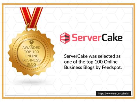 Servercake One Of The Top 100 Online Business Blogs Servercake