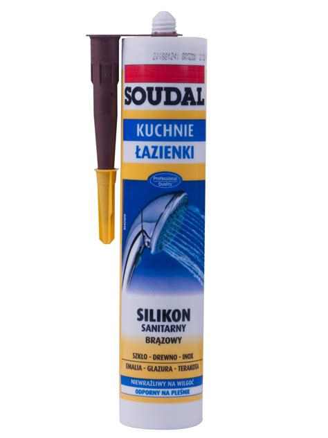 Soudal Silikon sanitarny 280 ml brązowy kupuj w OBI