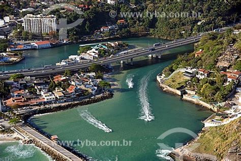 Tyba Online Assunto Foto Aérea Do Canal Da Joatinga Local