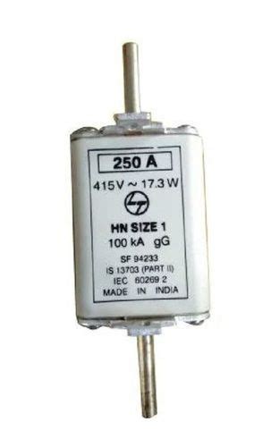 415 Volt And 250 Ampere Current Rating Hrc Fuse Application For Industrial Controls At Best