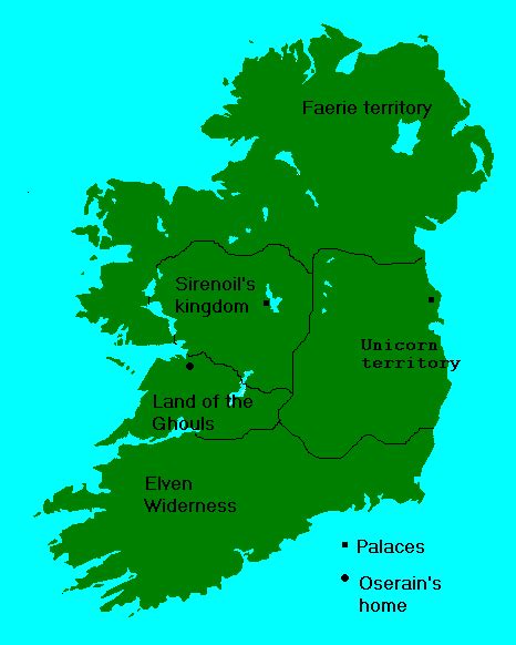 Ancient Ireland map by faerie2112 on DeviantArt