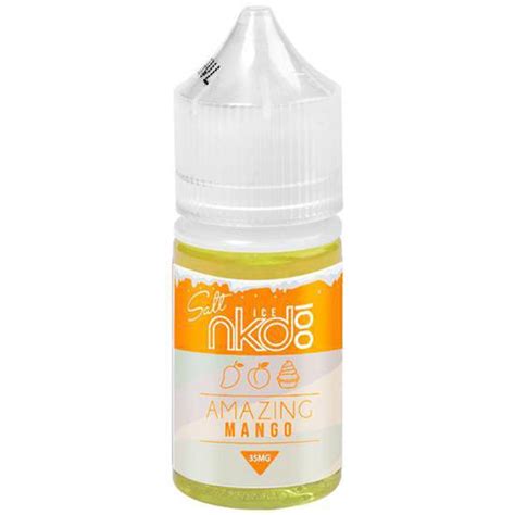 Essência para Vaper Naked 100 Salt Ice Amazing Mango 30ML no Paraguai