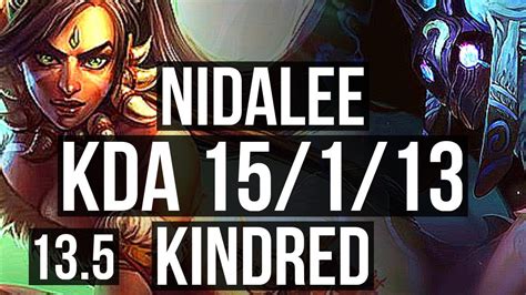 Nidalee Vs Kindred Jng Winrate Legendary Kr