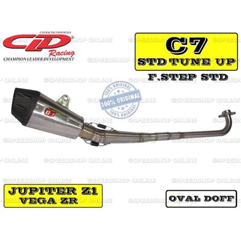 Jual Knalpot CLD Racing Jupiter Z1 Vega ZR Type C7 Standar Tune Up