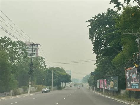 Fumaça de queimadas cobre Manaus pelo terceiro dia consecutivo