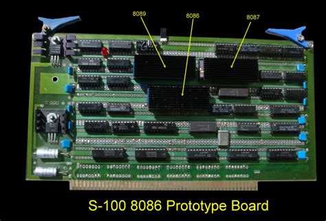 S100 Computers 8086 Cpu Board