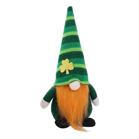 Act Now Gomind St Patrick S Day Gnomes Plush Doll Irish Lucky