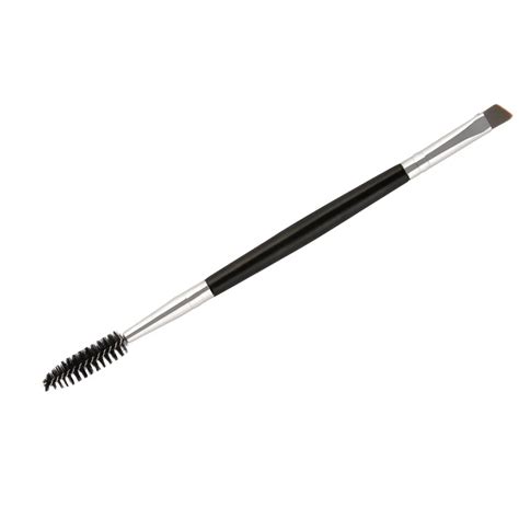 Кисть Duo Brow макияж кисточка с деревянной ручкой двухсторонние брови ...
