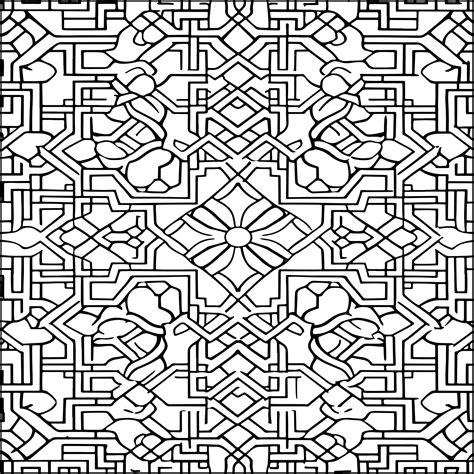 Geometric Patterns Coloring Book : Geometric Patterns Coloring Pages ...