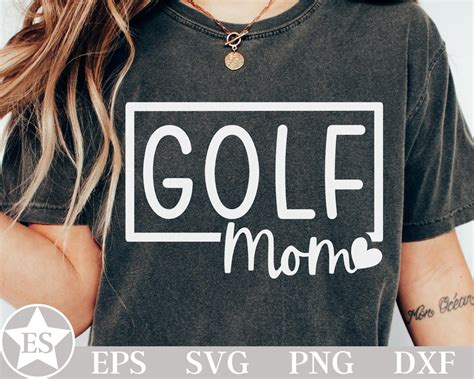 Golf Mom Svg Cut File Golf Mom Png Golf Mother S Day Etsy