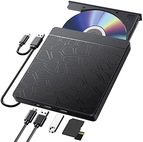 NOLYTH Lecteur CD Externe Pour PC USB 3 0 Lecteur DVD Externe Avec