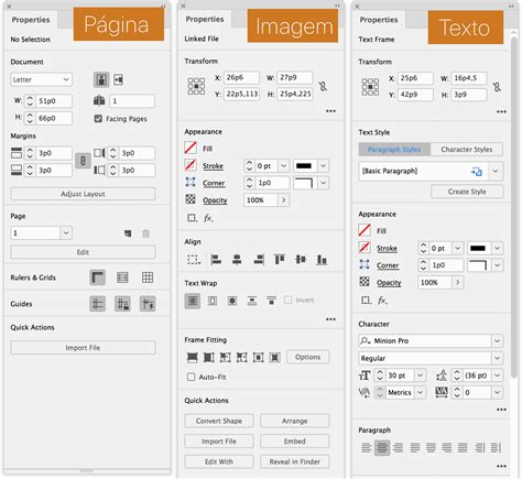 InDesign CC 2019 Painel Properties Dualpixel Blog