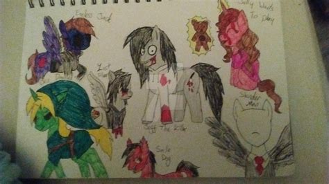 Creepypasta Ponies By Thestoryteller2001 On Deviantart