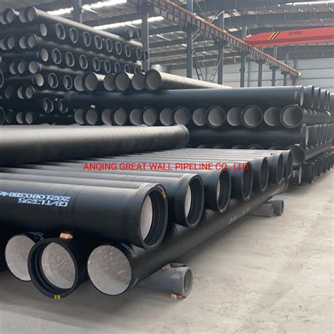 Iso Bitumen Coating Cement Lined Ductile Iron Pipe K Ductile