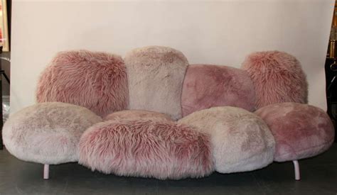 Pink And White Couch For Sale