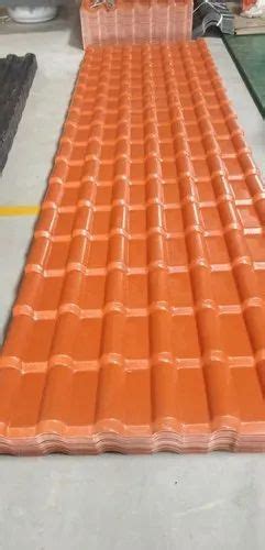 Color Coated Terracotta Upvc Roofing And Tile Sheets At ₹ 60 Sq Ft In Secunderabad