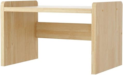 GRFIT Druckerhalter Desktop Druckerständer Desktop 2 Tier Holzdrucker