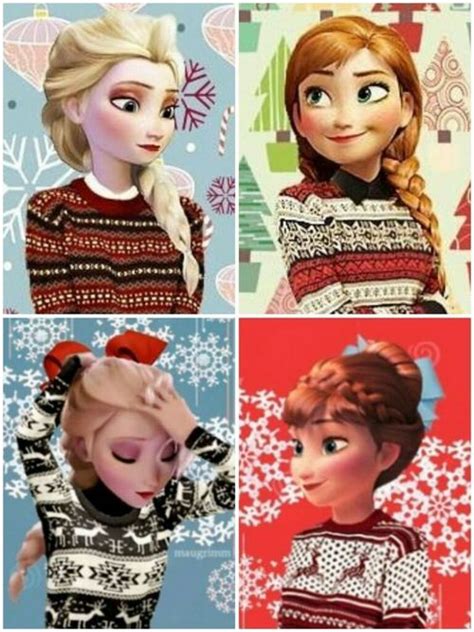 Anna Christmas Elsa Frozen Hipster Winter By Ivy Peaches On Weheartit