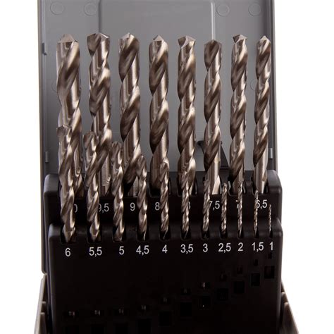 Toolstop Bosch 2608587013 Hss G Metal Drill Bit Set 19 Piece