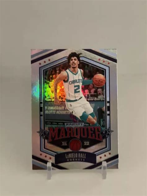 Panini Chronicles Marquee Basketball Lamelo Ball Charlotte