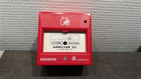 Alarme Incendie Siemens Cerberus