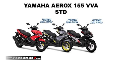 Pilihan Warna Baru Yamaha Aerox Vva Versi Perkuat Karakter