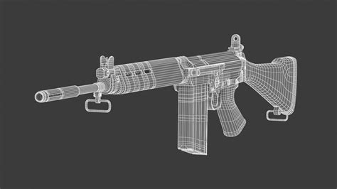 FN FAL 3D Model By Frezzy